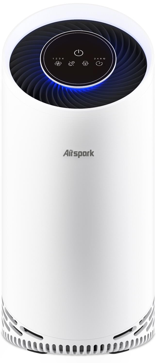 Airspark Air Purifier for Home Bedroom Up to 2400 Ft² 4