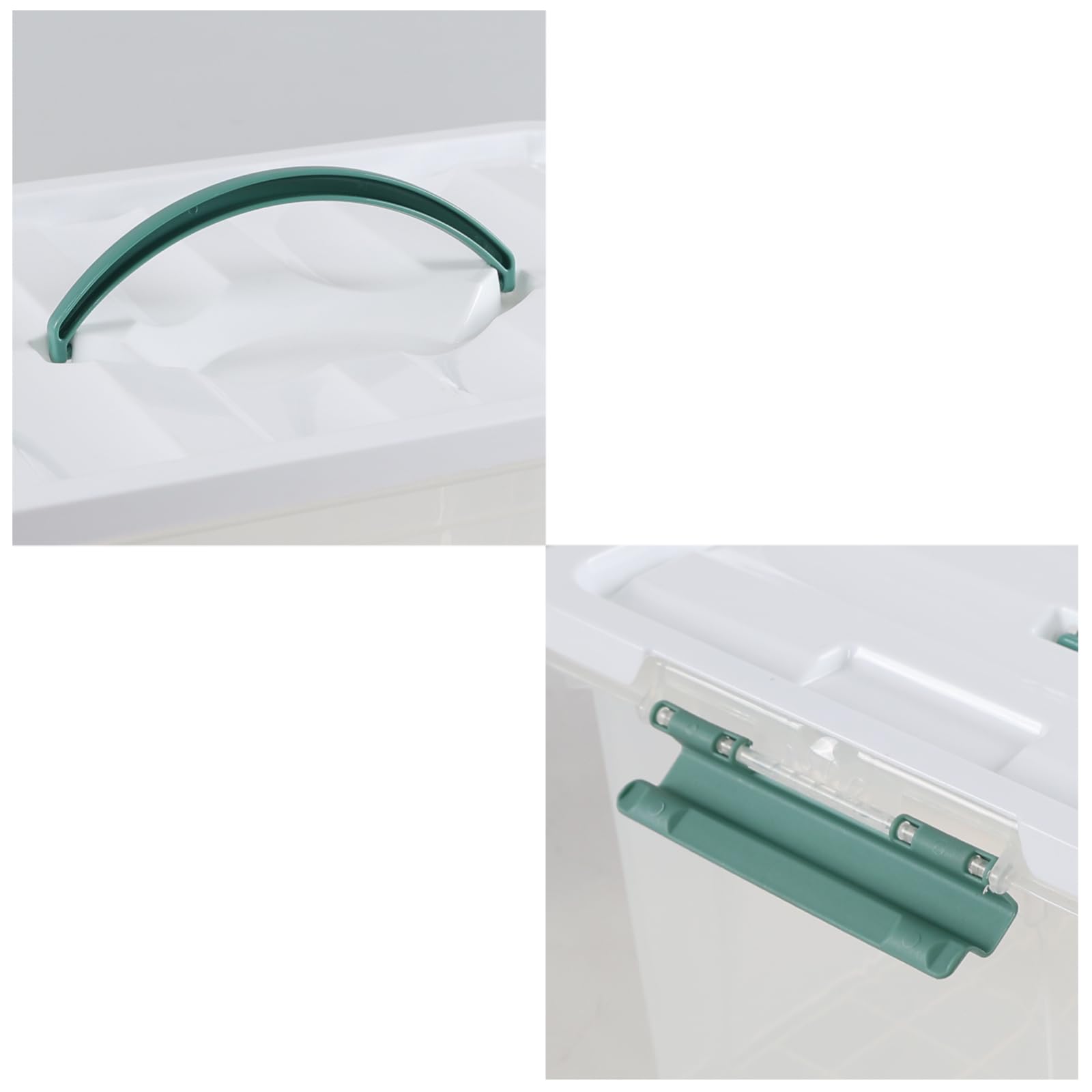6 Pack Clear Latch Storage Box (6 Count)
