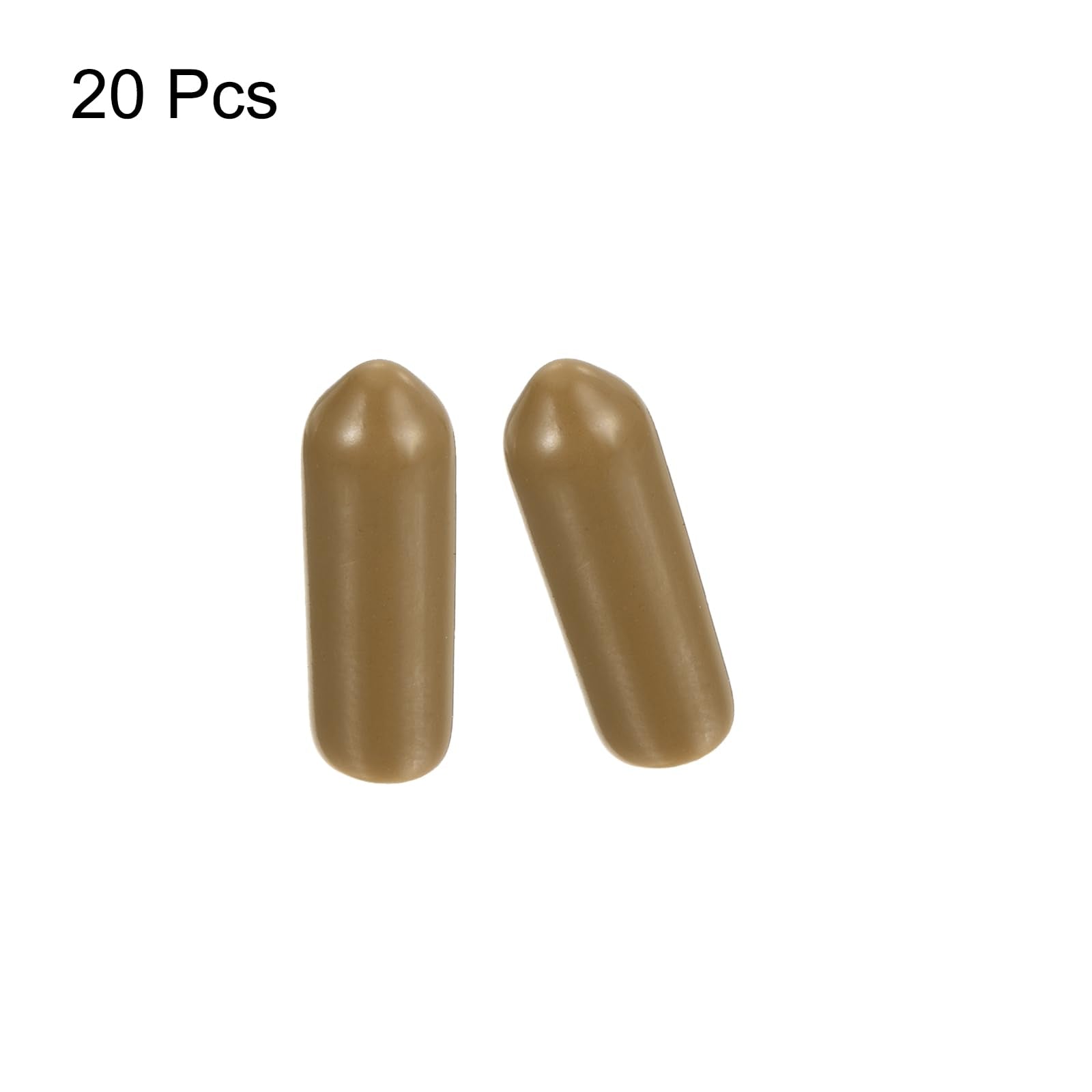 20pcs Rubber End Caps 4mm