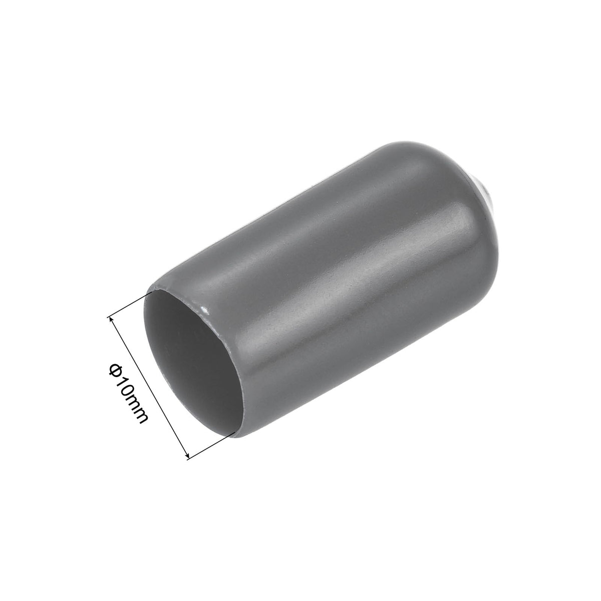 20pcs Rubber End Caps 10mm