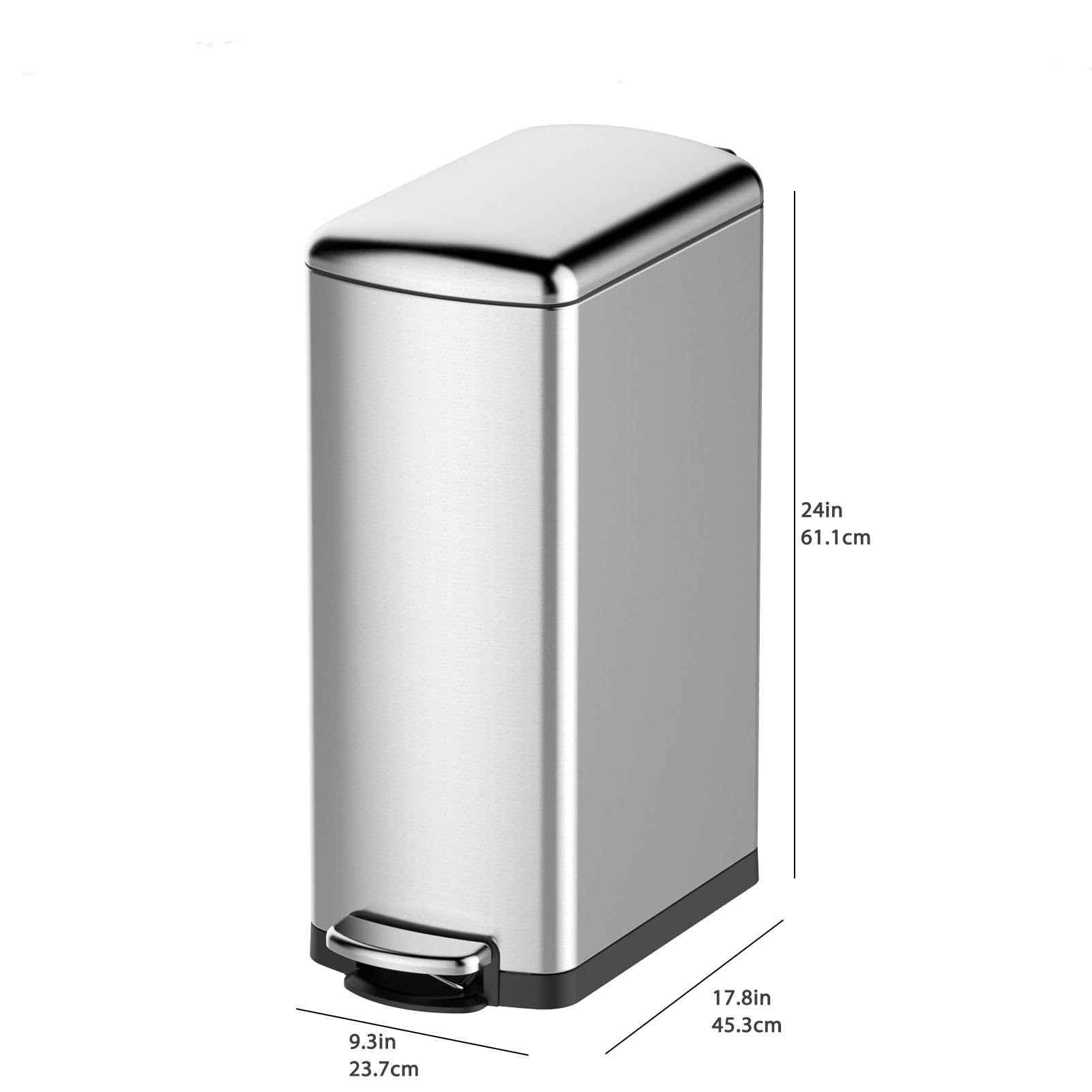 30 L Kitchen Step Trash Can