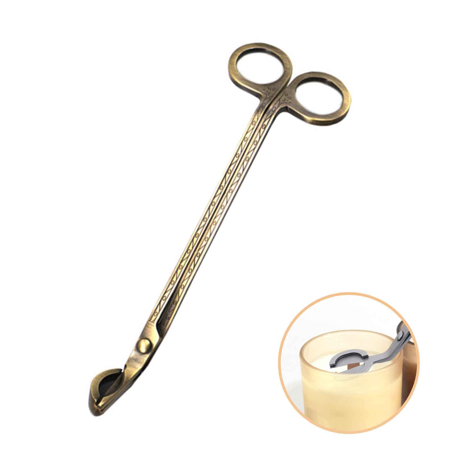 Candle Snuffer Gold Copper Trimmer Wick Antique Brass Candle Wick Clipper Wick Cutter Scissor