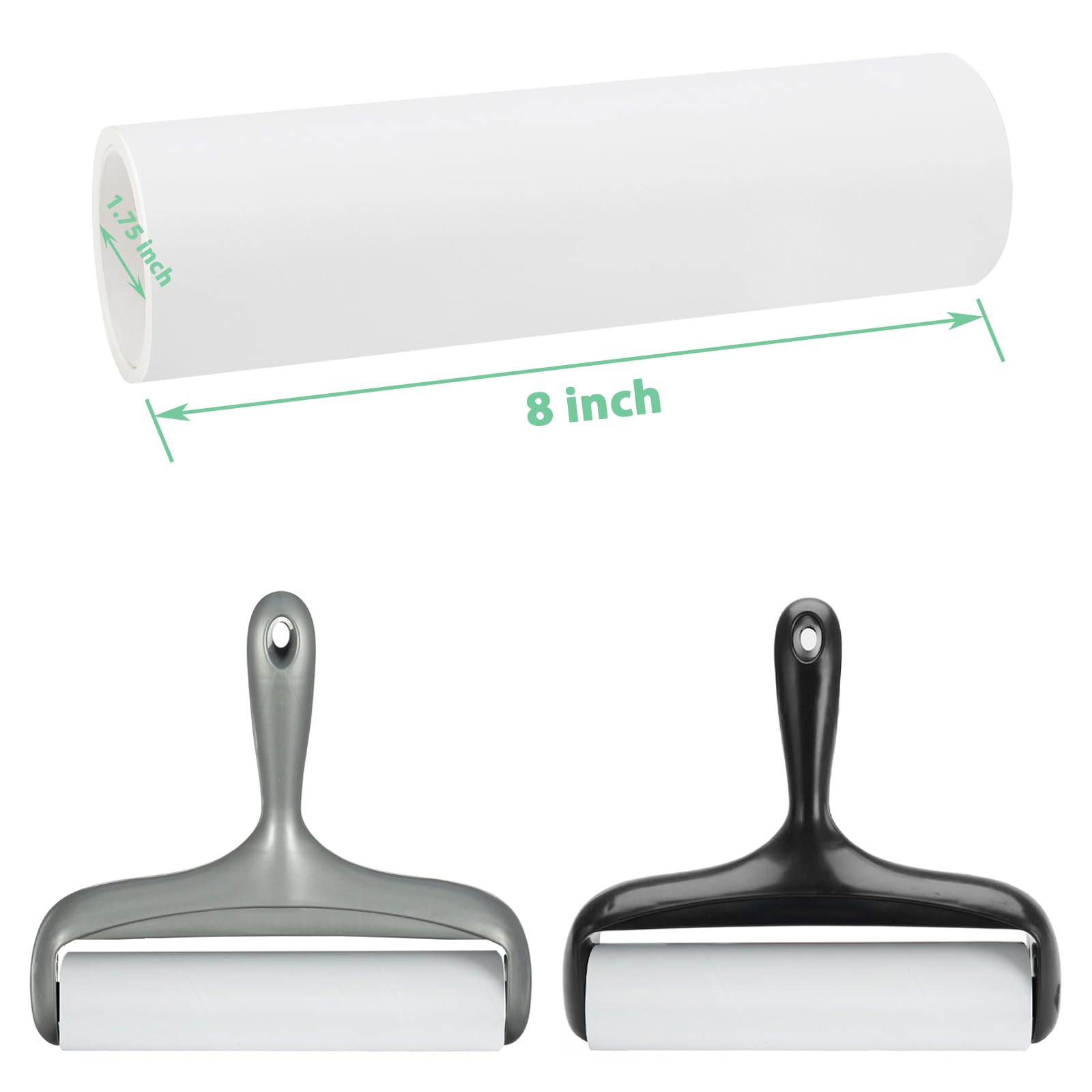 8 inch Large Surface Roller Refills for Scotch (300 Count)