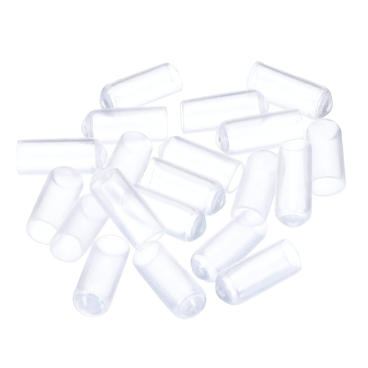 20pcs Rubber End Caps 6mm