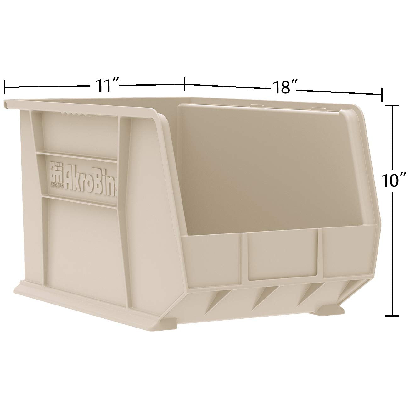 30260 AkroBins Plastic Storage Bins (6 Count)