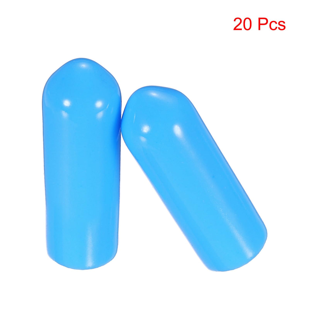 20pcs Rubber End Caps 5mm