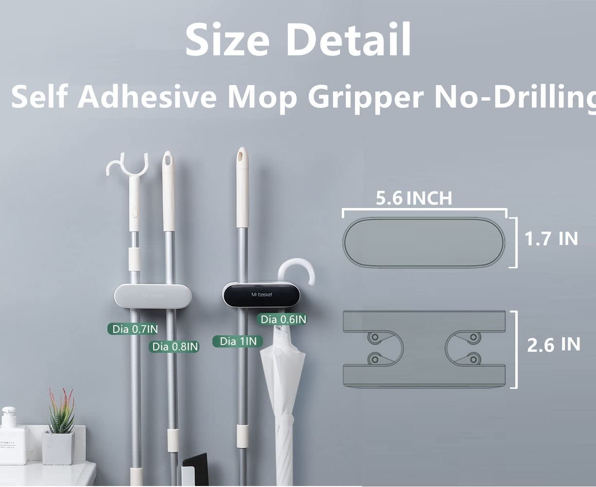 Mop and Broom Holder