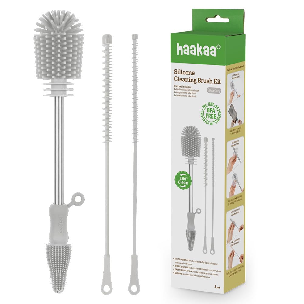 Food Grade Silicone Cleaning Brush Kit 3