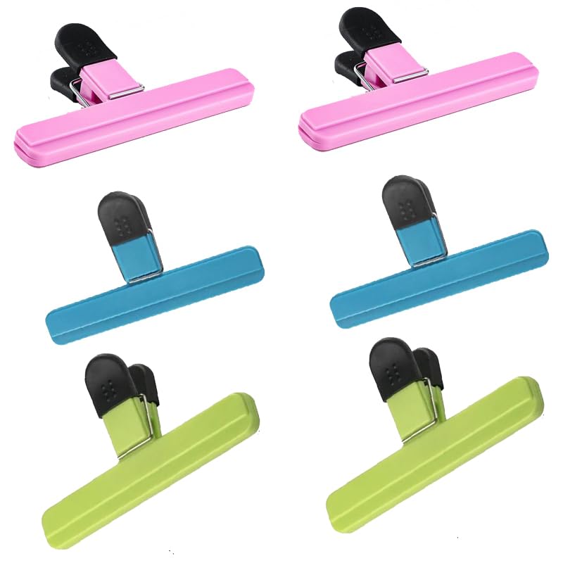 6 Pack Heavy Duty Bag Clip (6 Count)
