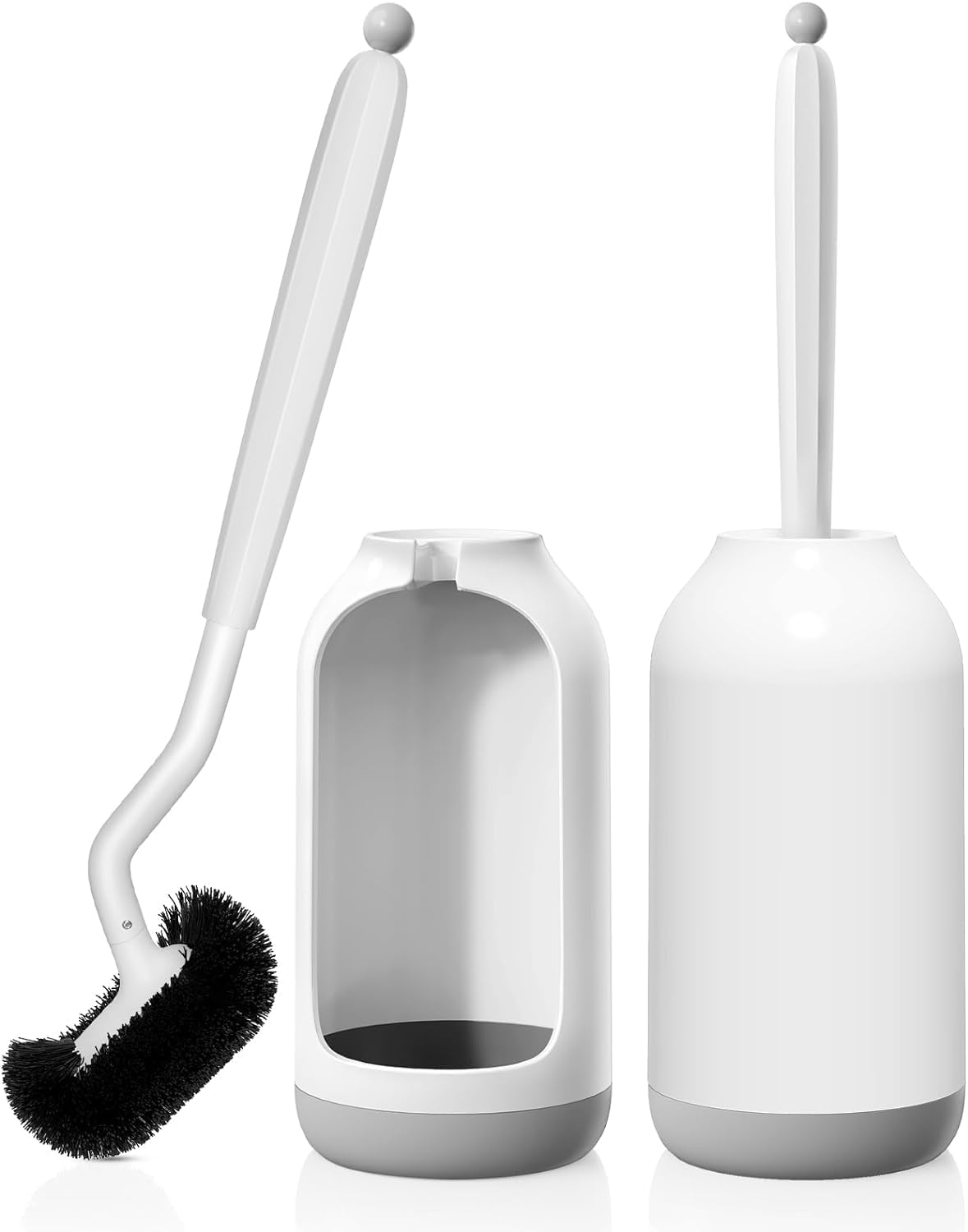 Toilet Bowl Brush Holder Set (2 Count)