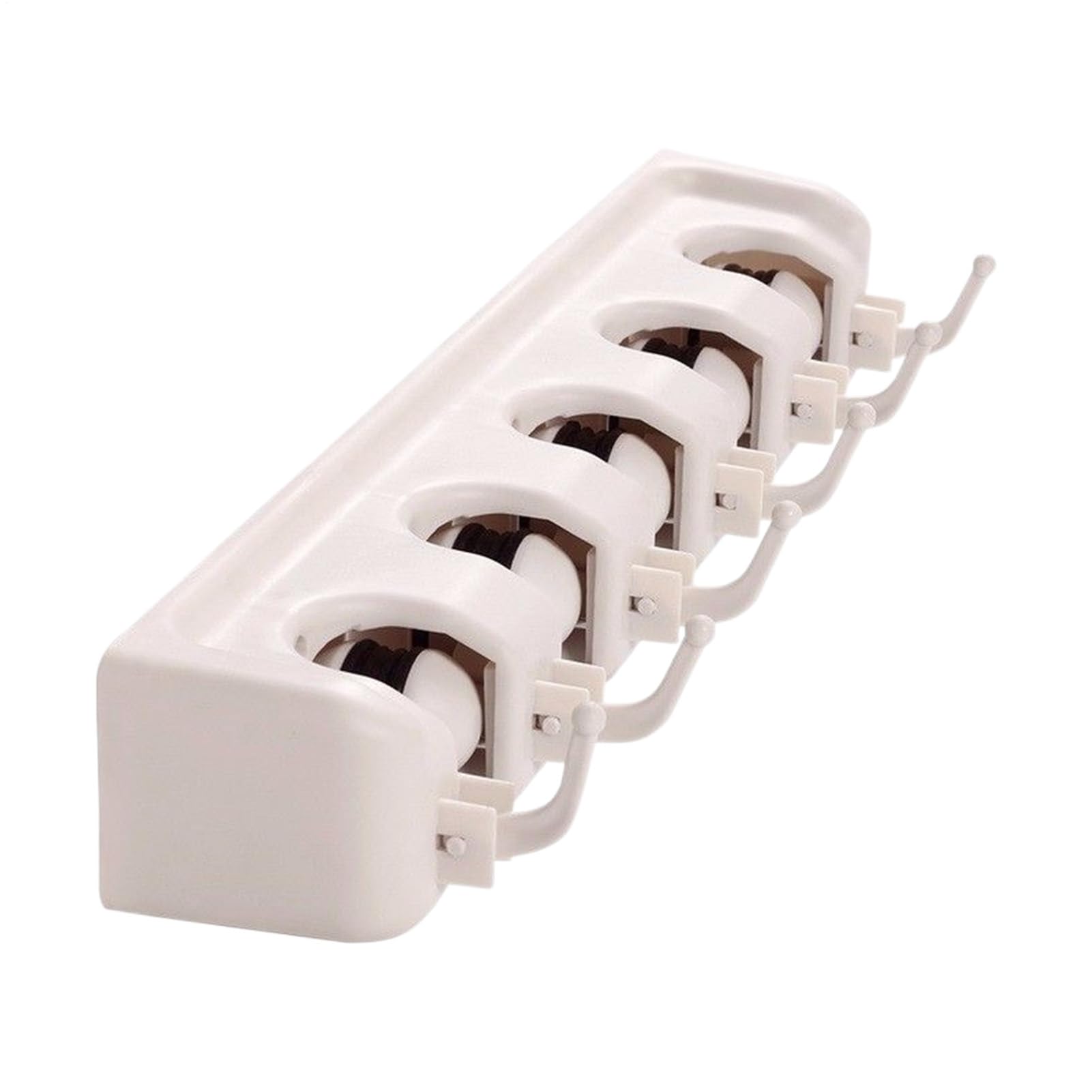 Broom Holder 5 Slots Heavy Duty Organizer Shelf