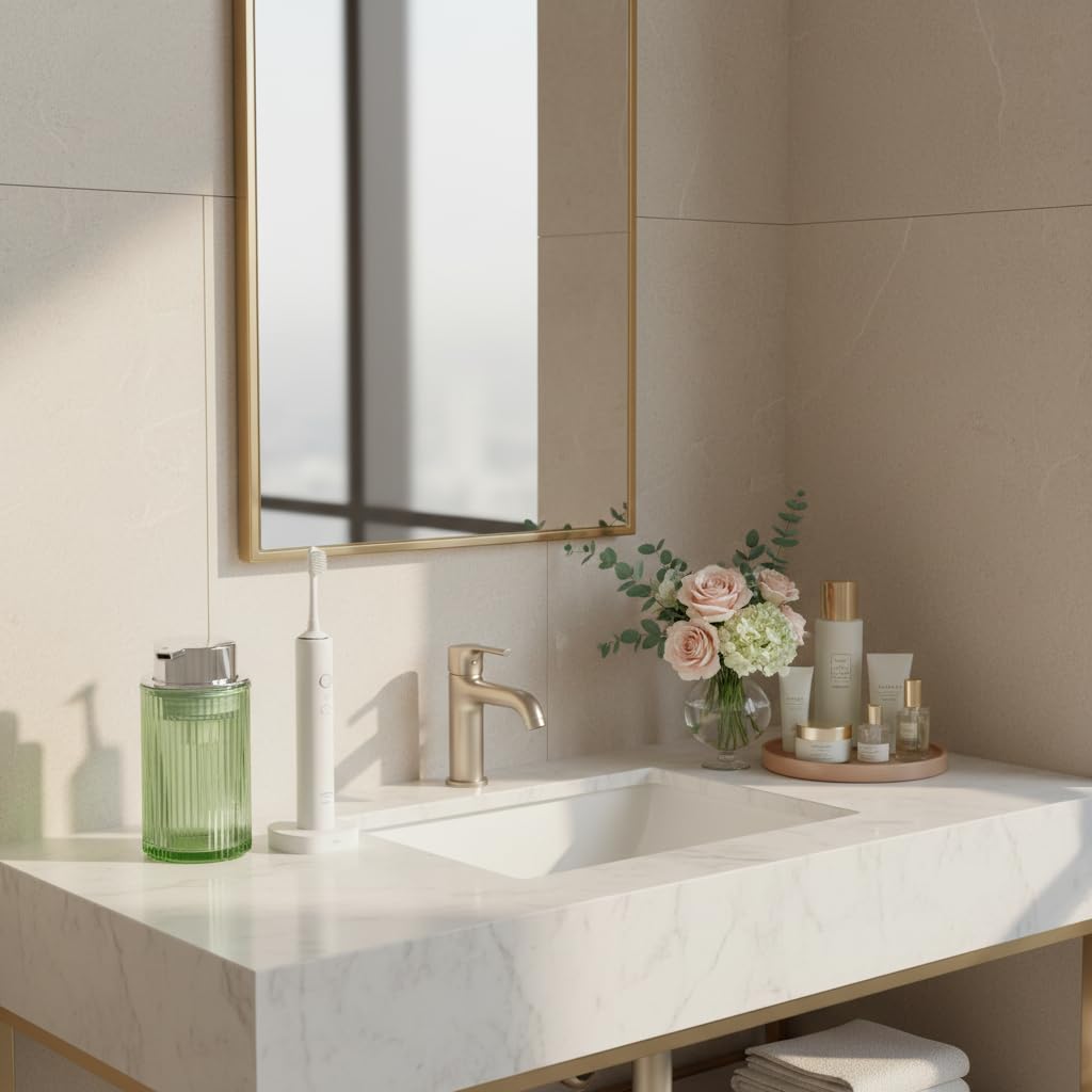 Foaming Soap Dispenser Bathroom Green Glass Foam Hand Soap Dispenser