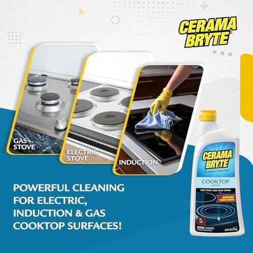 Glass Cooktop Cleaner Bundle (18 Fl Oz)
