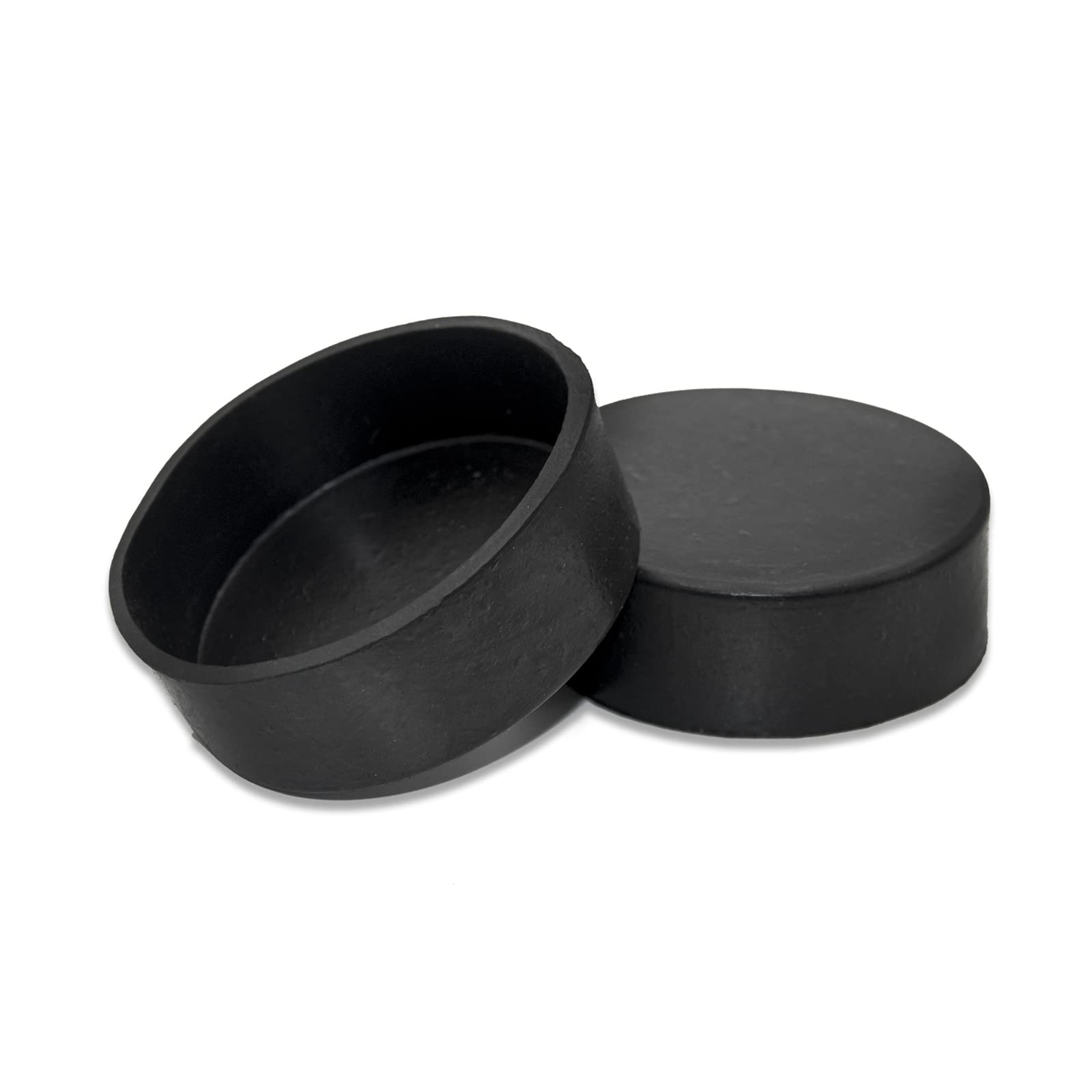 3 Inch Furniture Table Covers Round Black 4PCS 76mm (4 Count)