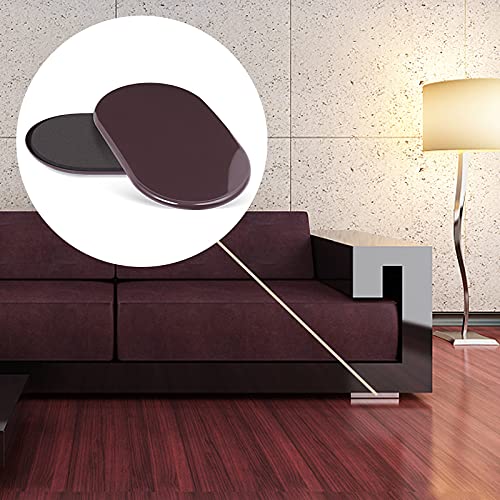 Reusable Large Furniture Sliders for Carpet (8 Count)