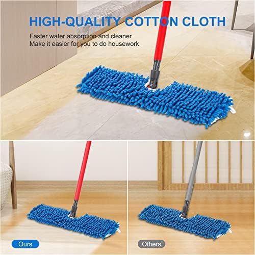 2 Pack Thicken Mop Refills Head Compatible for O Ceda Dual Action Flip System (2 Count)