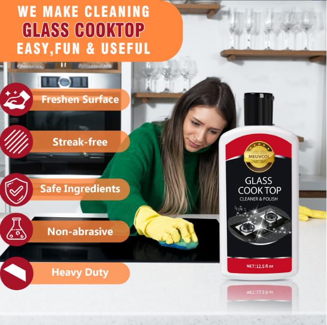 Glass Stove Top Cleaner Kit (12 Fl Oz)