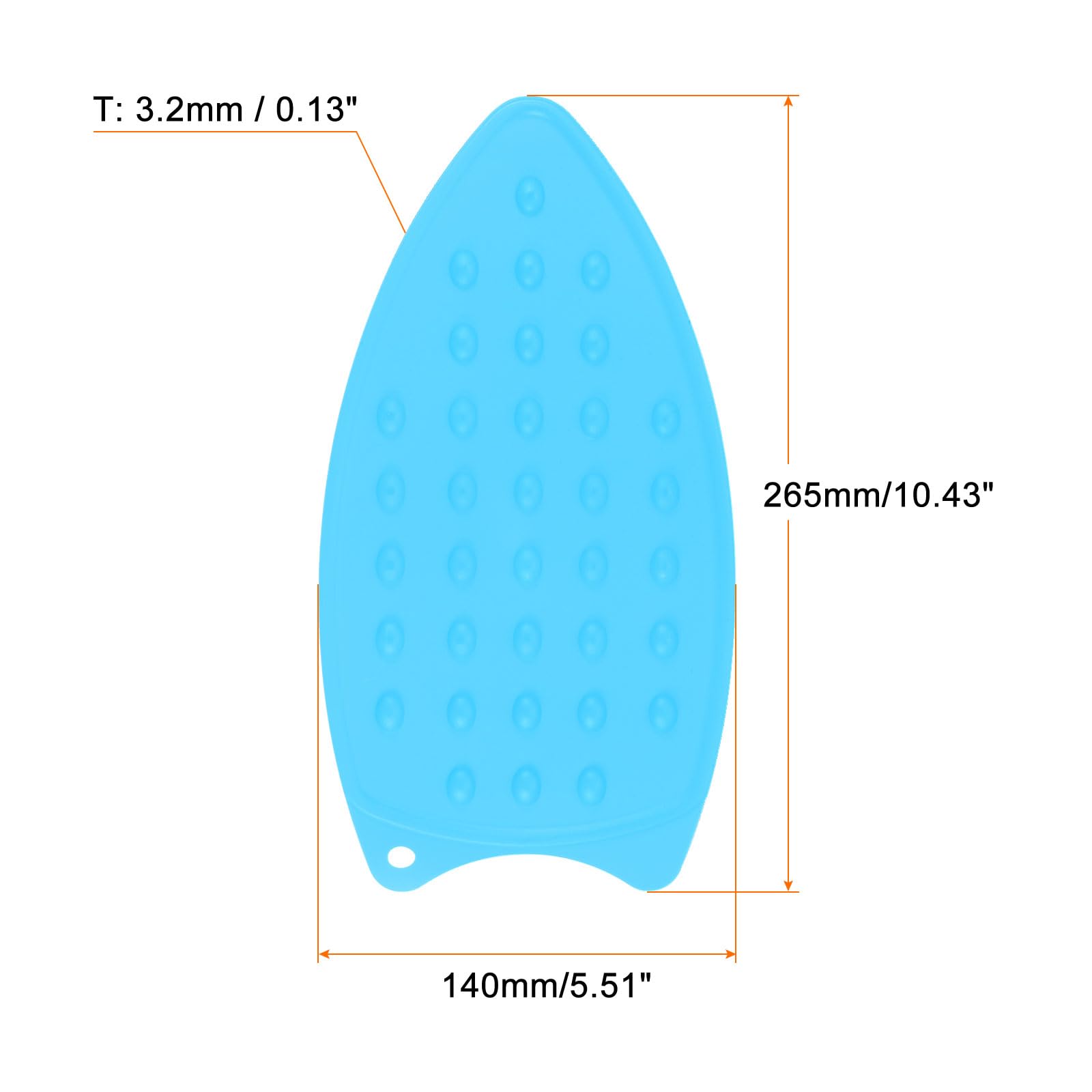 2pcs Silicone Iron Rest Pad