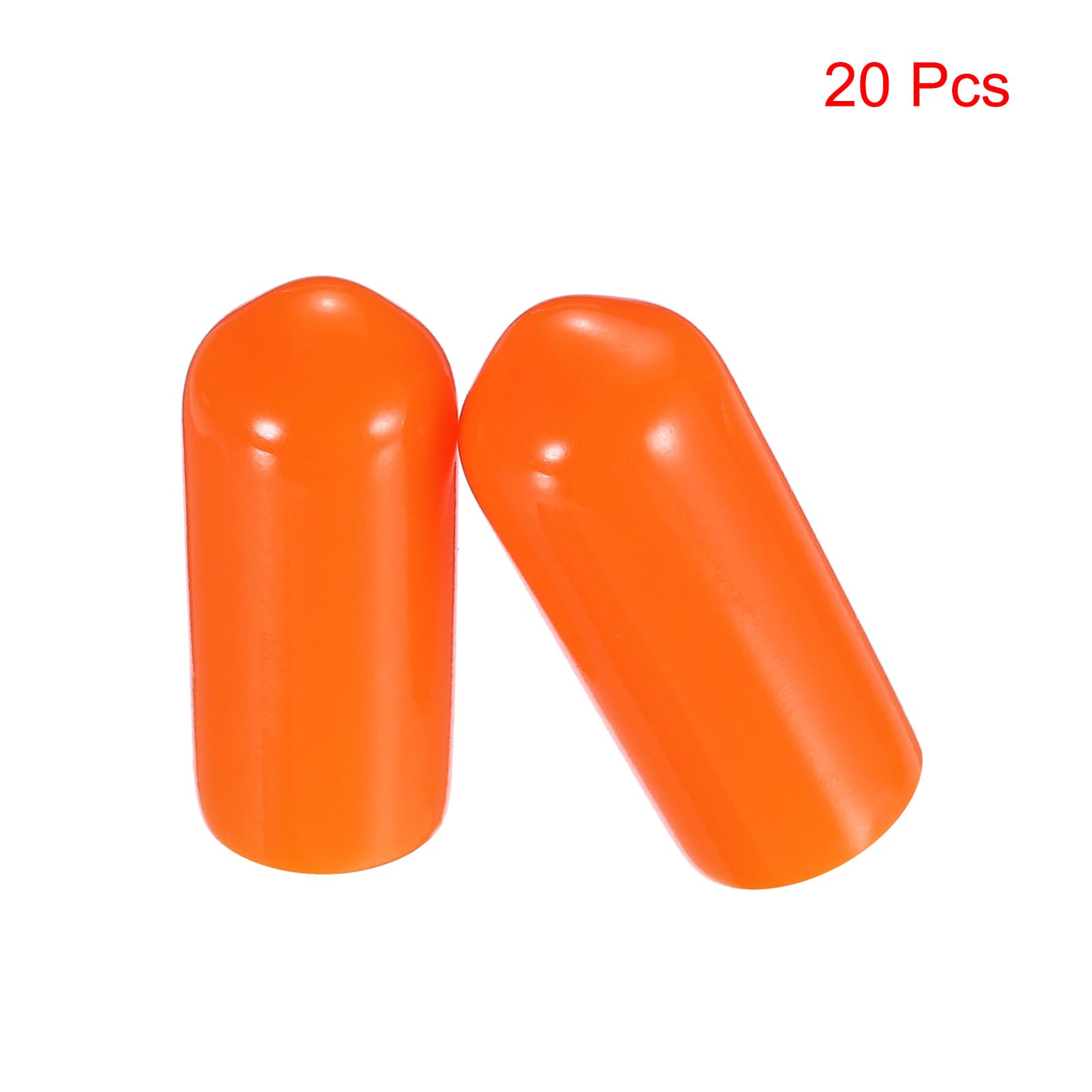 20pcs Rubber End Caps 6mm