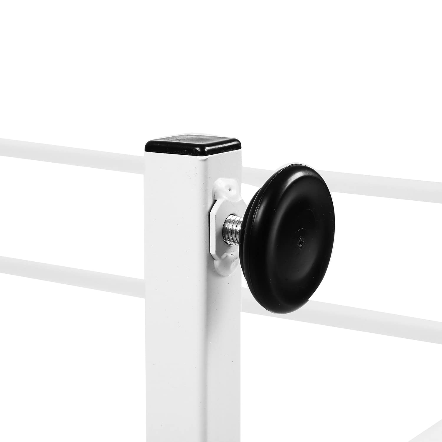 White Metal Garment Rack