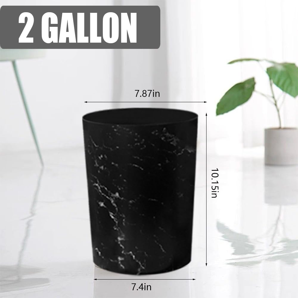 Small Trash Can for Bathroom (2 Count)