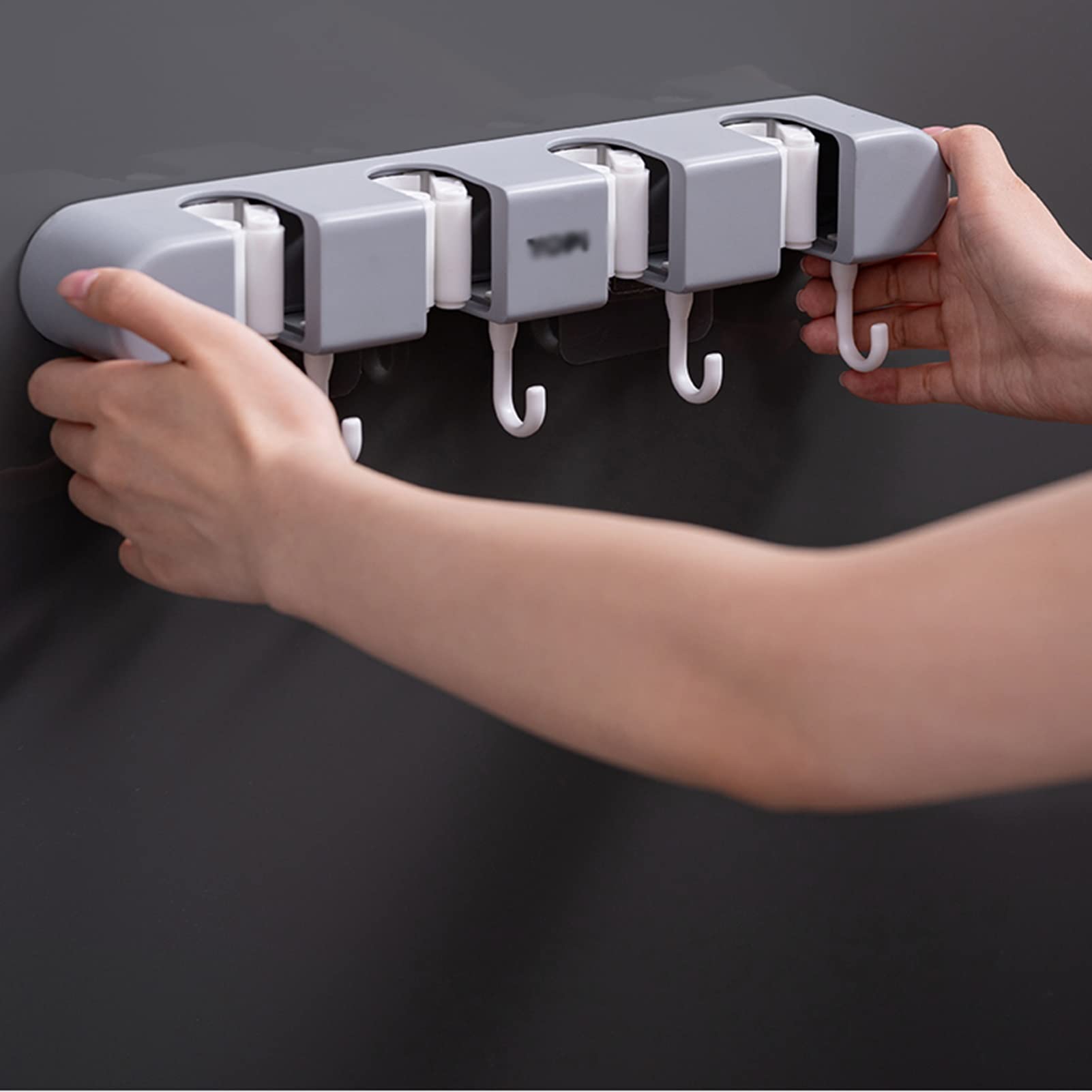 Mop Holder Wall Mount Mop Rack