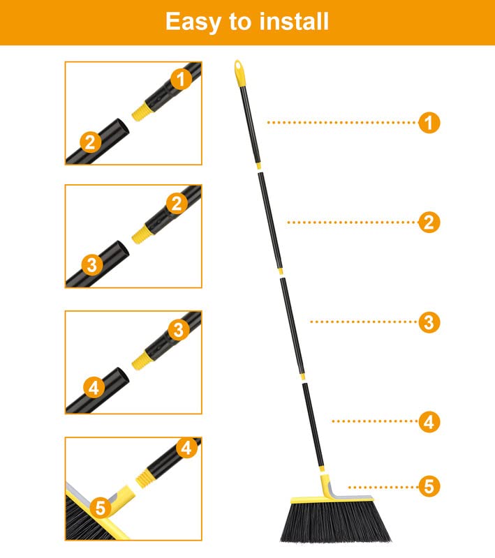 Outdoor Broom for Floor Cleaning