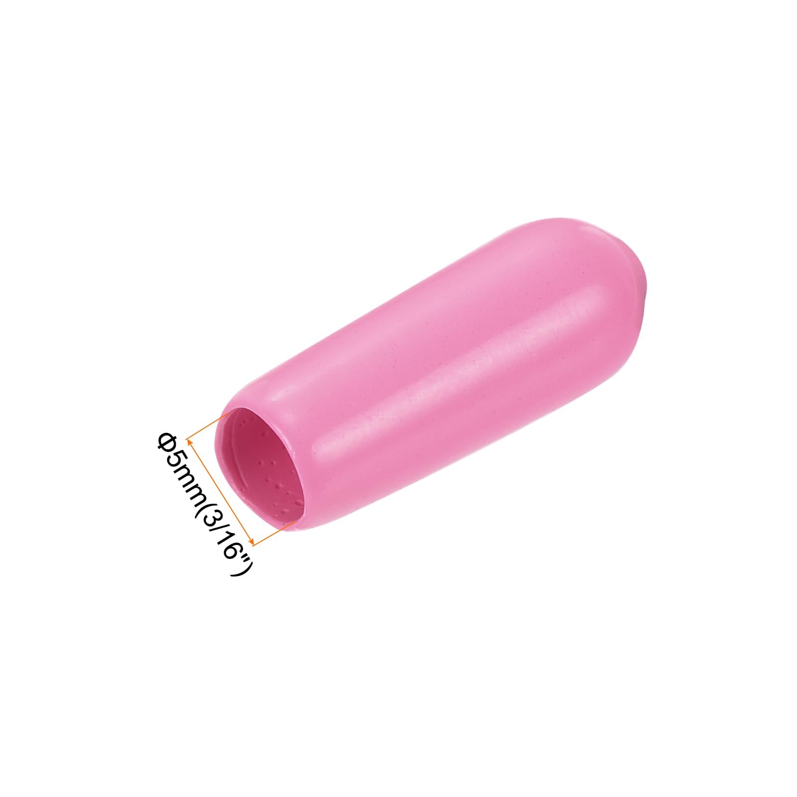 20pcs Rubber End Caps 5mm