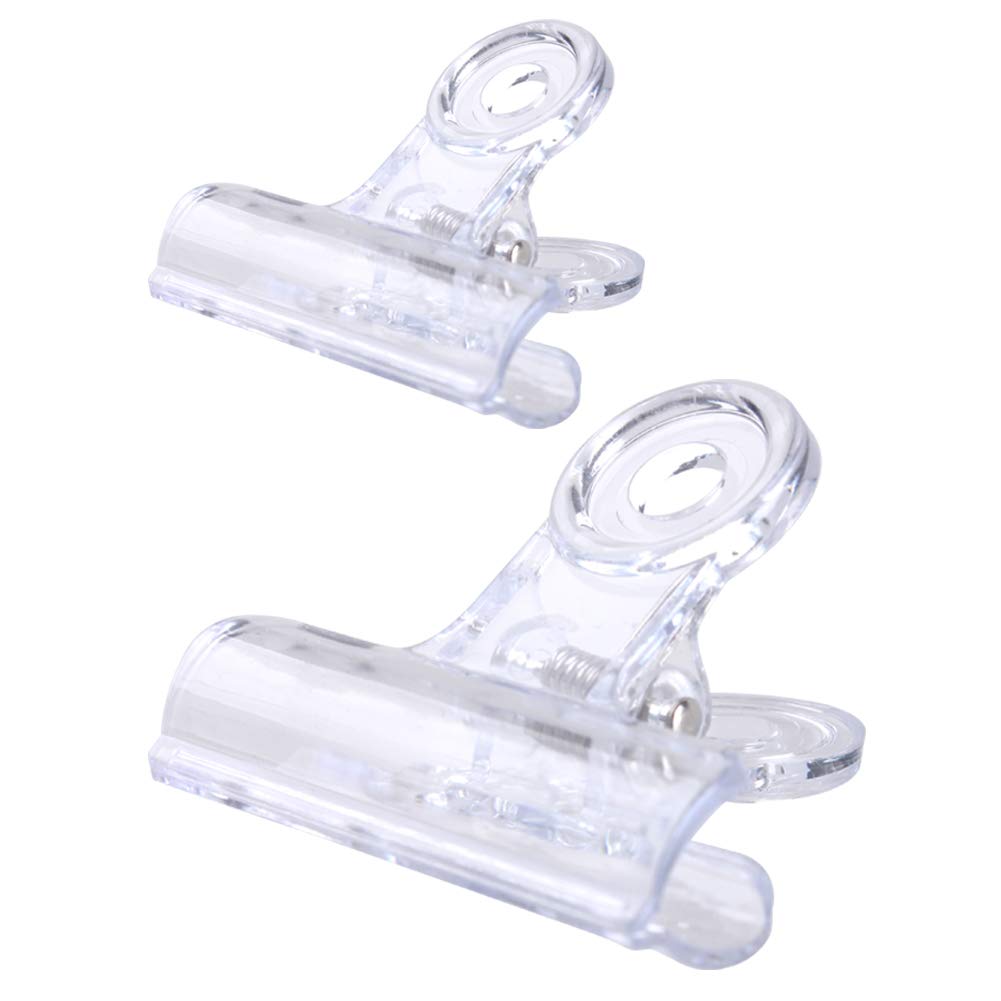 30 Pack Plastic Clear Clips Clamps (30 Count)