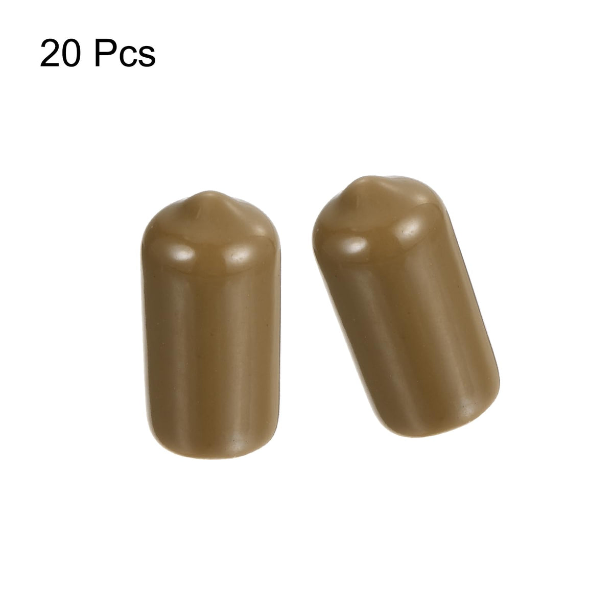 20pcs Rubber End Caps 10mm