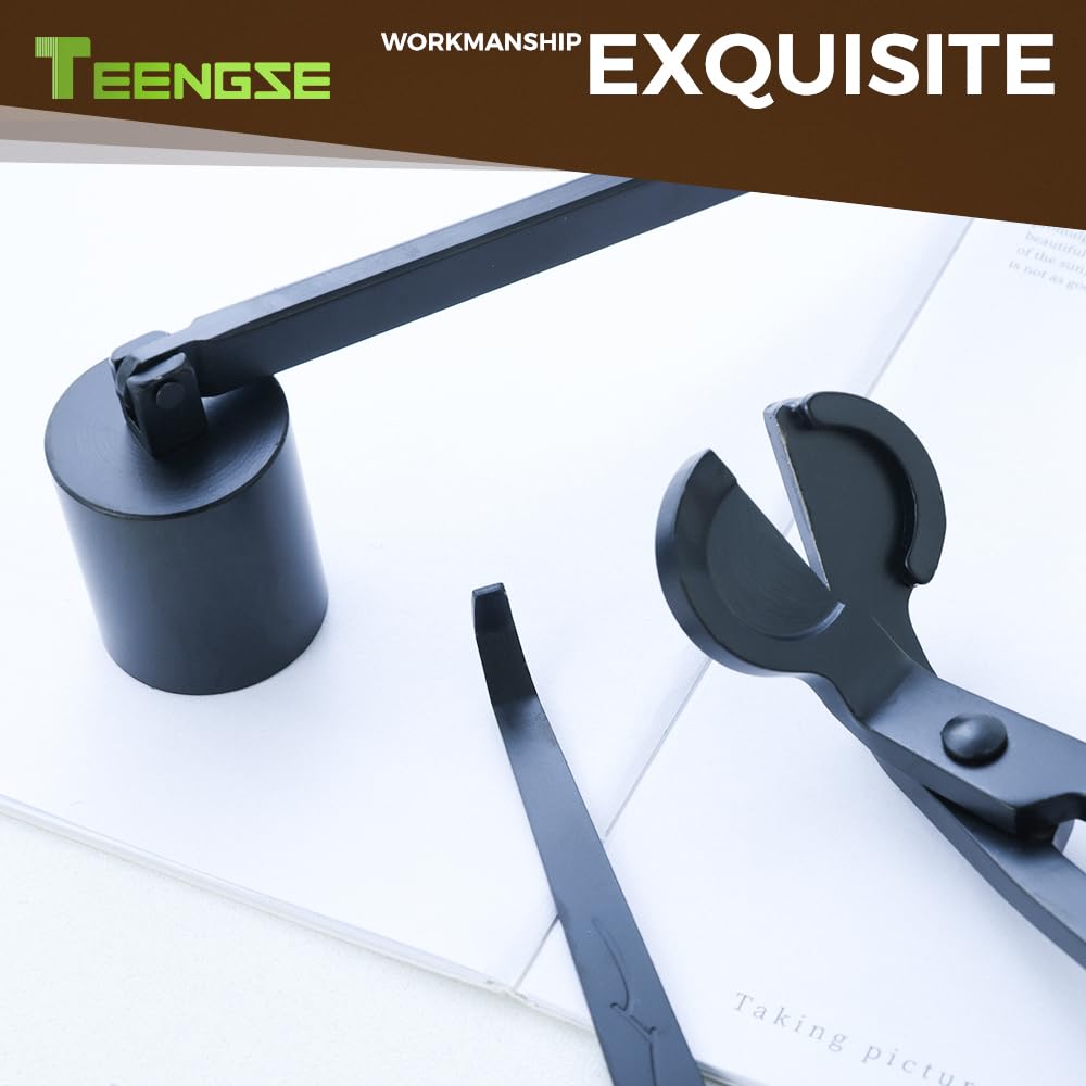 3 in 1 Black Candle Tool Kit