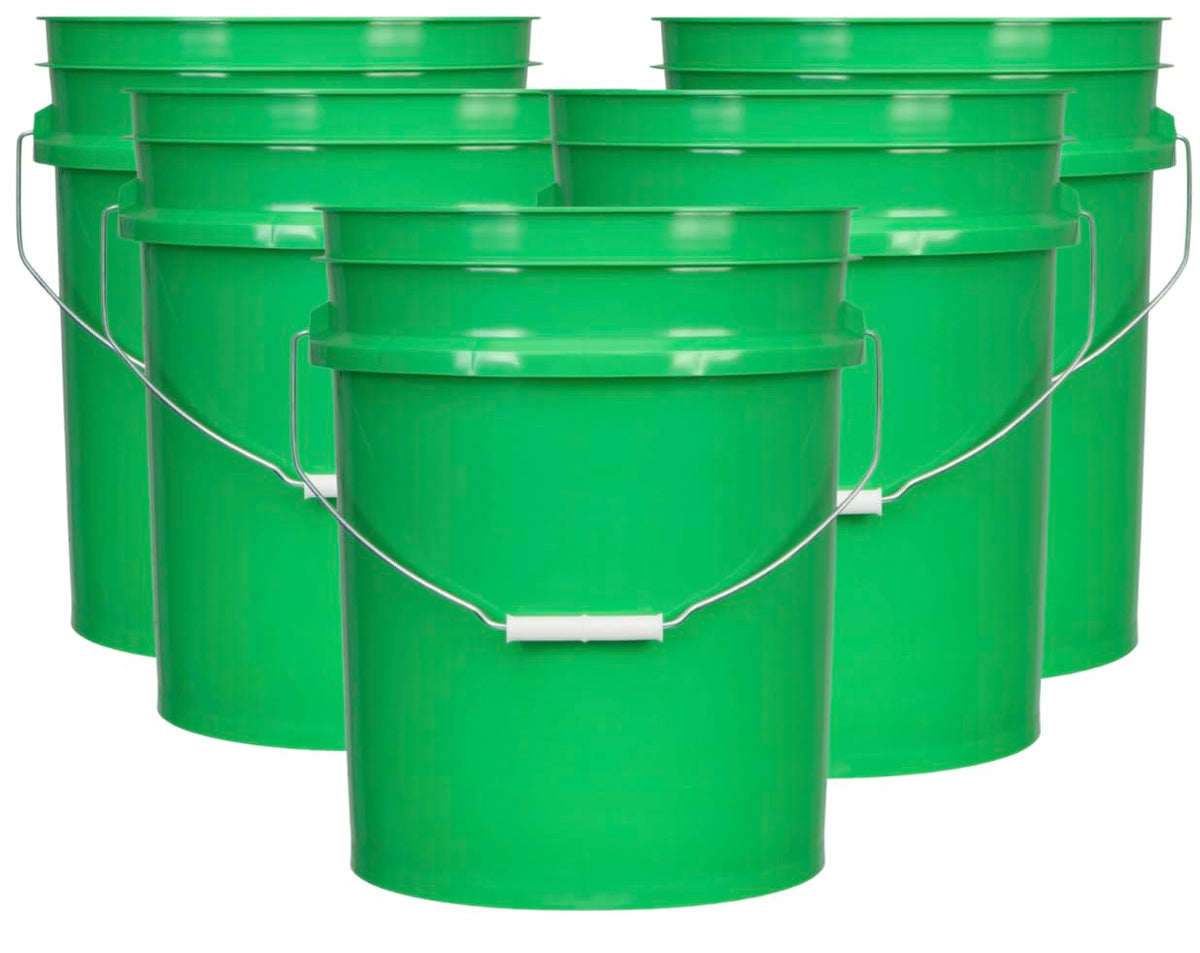 5 Gallon Premium HPDE Plastic Bucket