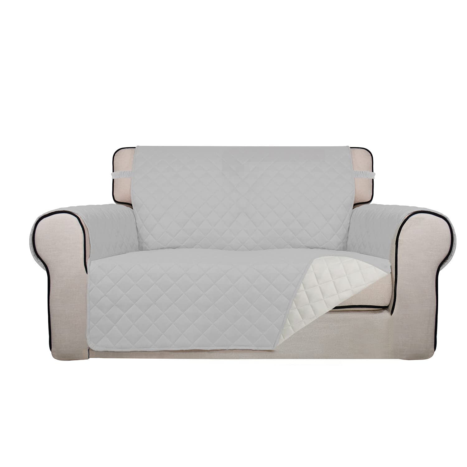 Reversible Quilted Couch Covers for Dogs Loveseat Sofa Cover 46.5”