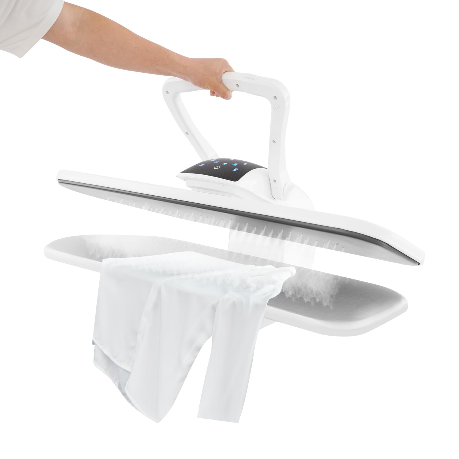 Intelligent Steam Press with 5 Fabric Setting Professional Steamer 1600W for Home