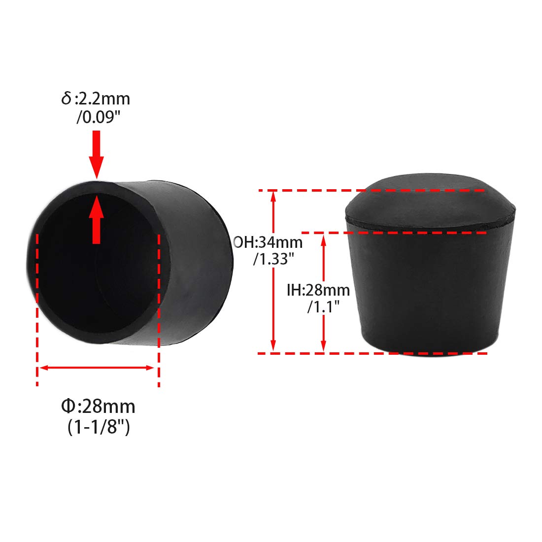 Furniture Table Covers Non (4 Count)