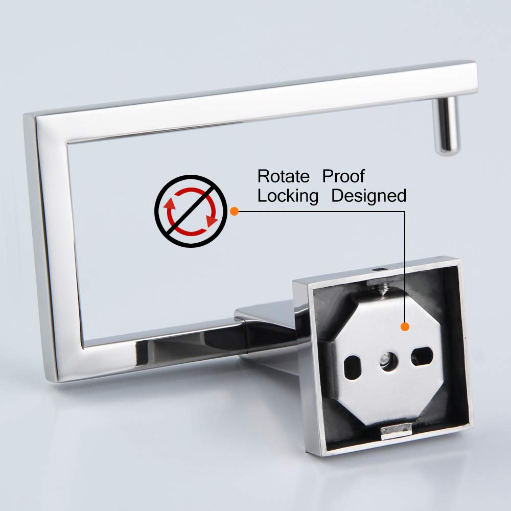 Bathroom Toilet Paper Holder SUS304 Stainless Steel Kitchen Washroom Tissue Roll Dispenser Wall Mounted Rustfree 5