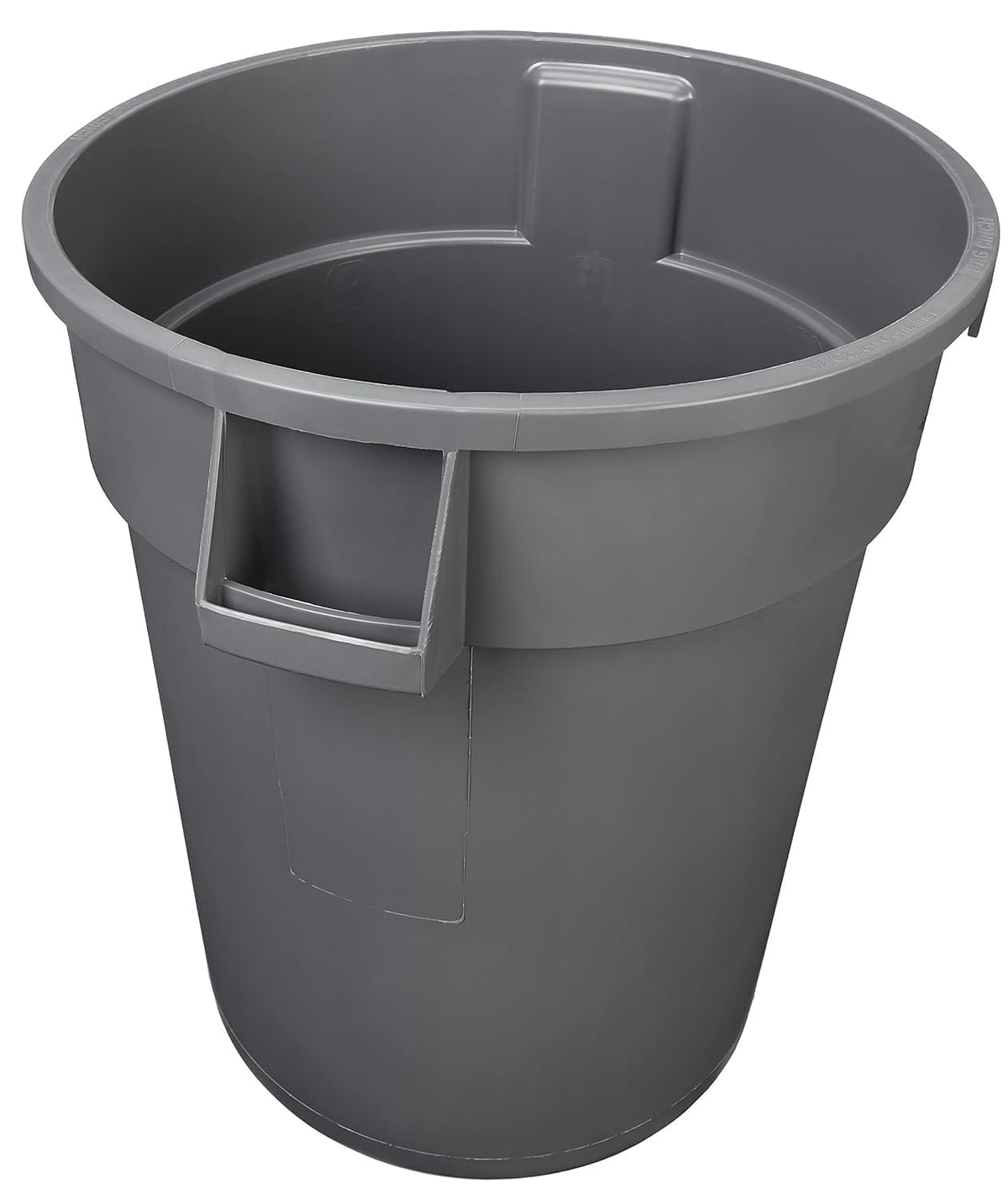 Heavy Duty Sturdy Round Trash Can (2 Count)