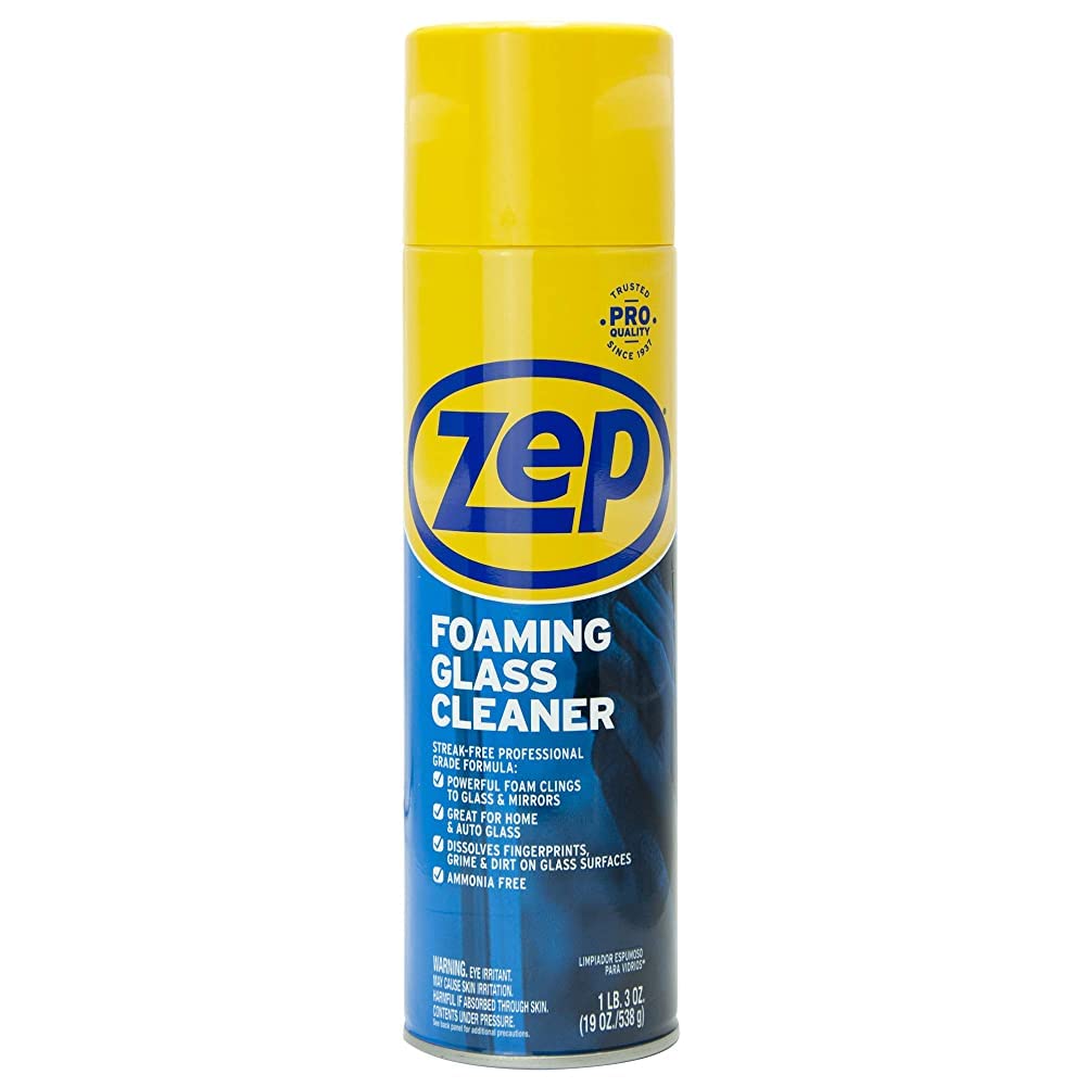 Foaming Glass and Plexiglass Cleaner (38 Ounce)