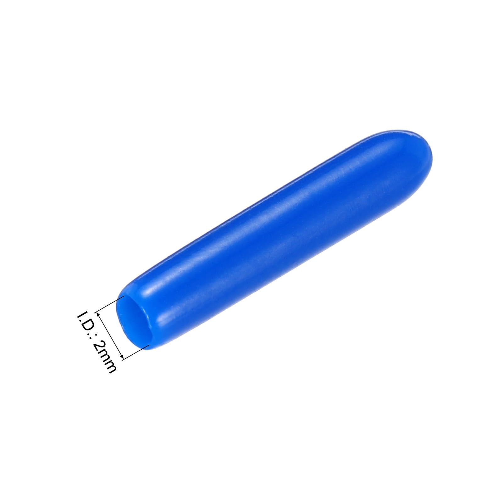 20pcs Rubber End Caps 2mm