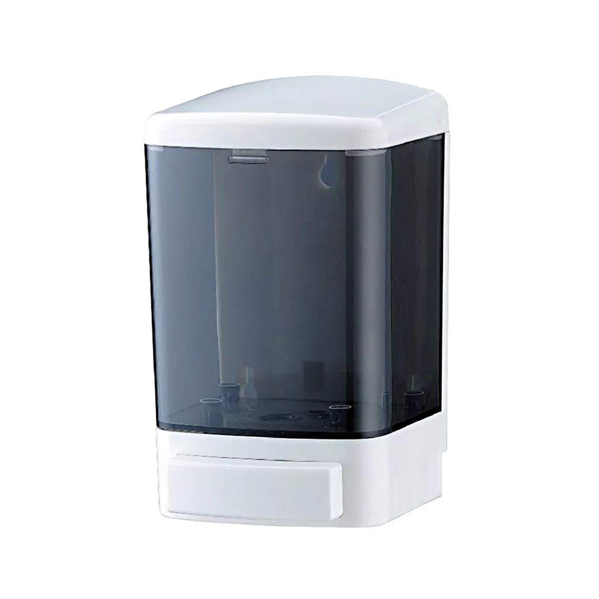 Manual Soap Dispenser Kitchen Bathroom Wall Mounted Commercial Soap Dispenser for Liquid Containers Shampoo Gel Chamber Plastic