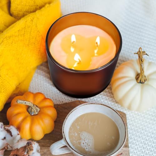 14 OZ Thick Candle Jars for Making Candles 12 Pcs (12 Count)