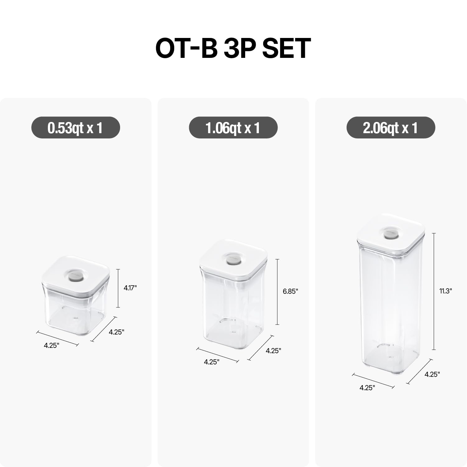 Premium Airtight Food Storage Containers