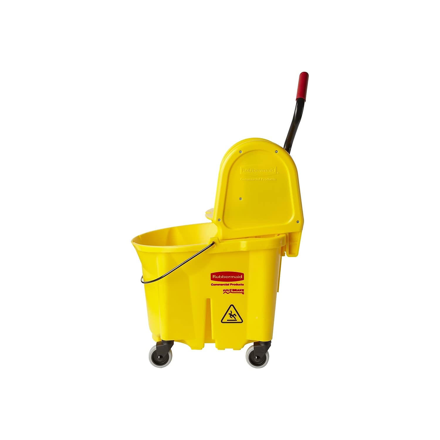 31 QT Tandem Mop Bucket and Wringer Combo on Wheels