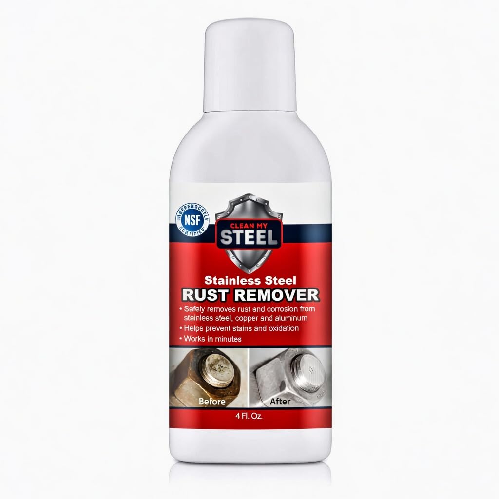 Stainless Steel Rust Remover Cream (4 Fl Oz)