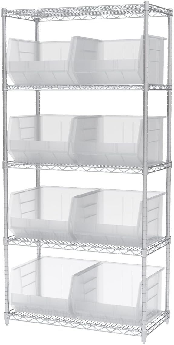 30270 AkroBins Plastic Storage Bins (3 Count)