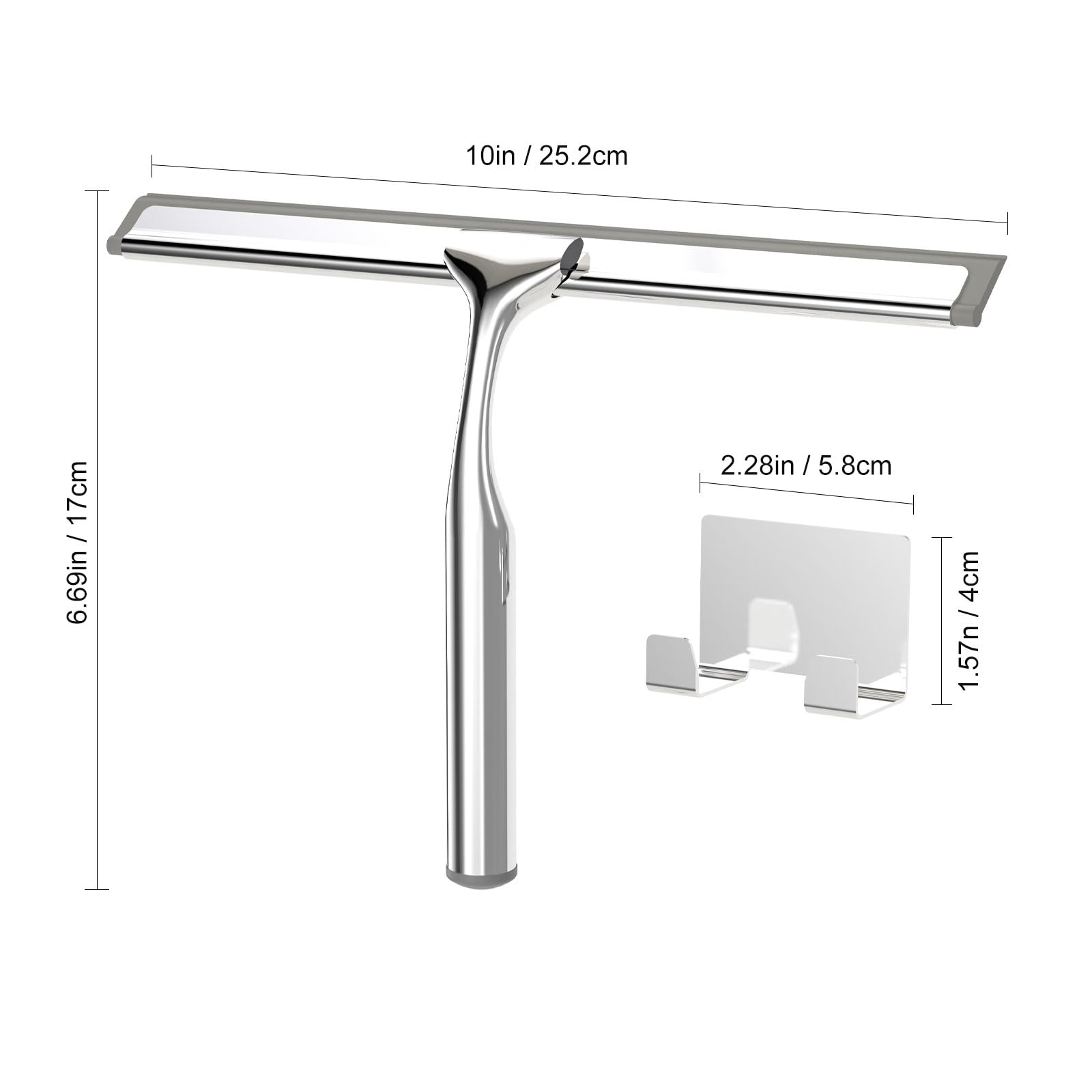 Shower Squeegee for Glass Doors