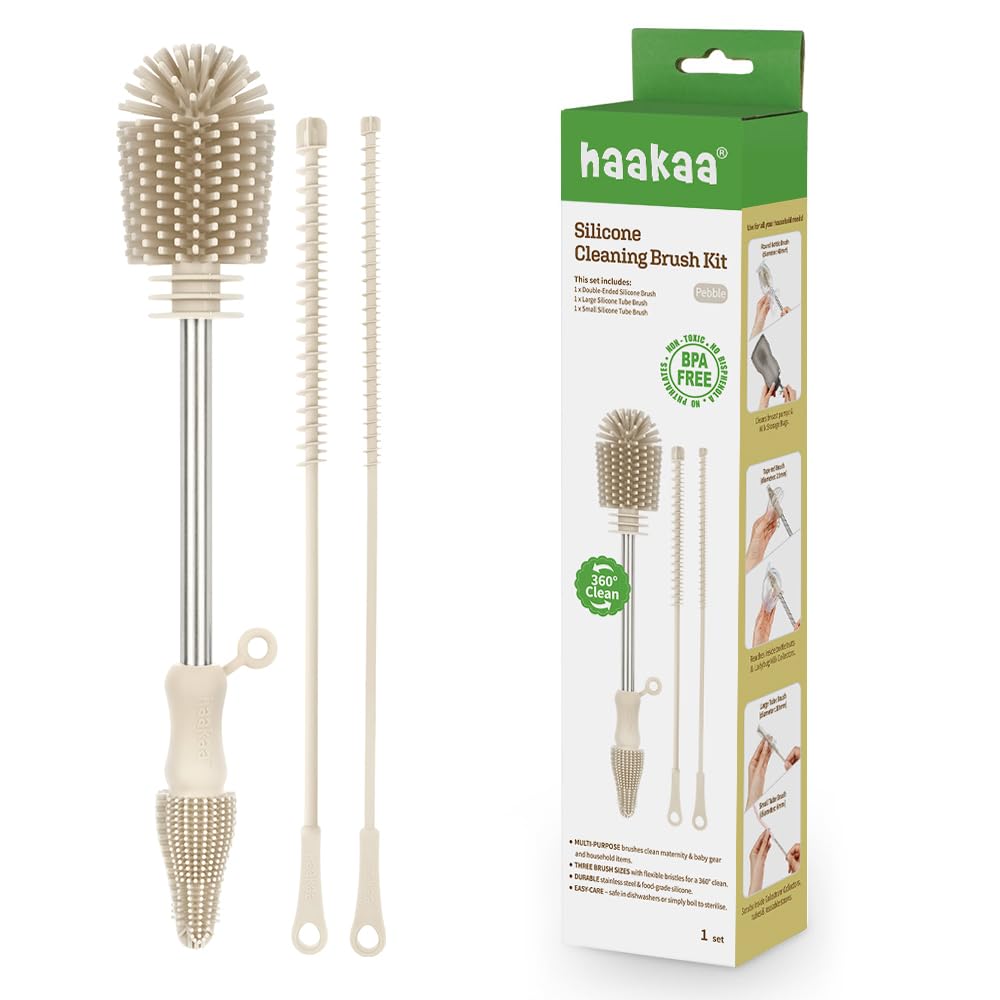 Food Grade Silicone Cleaning Brush Kit 3