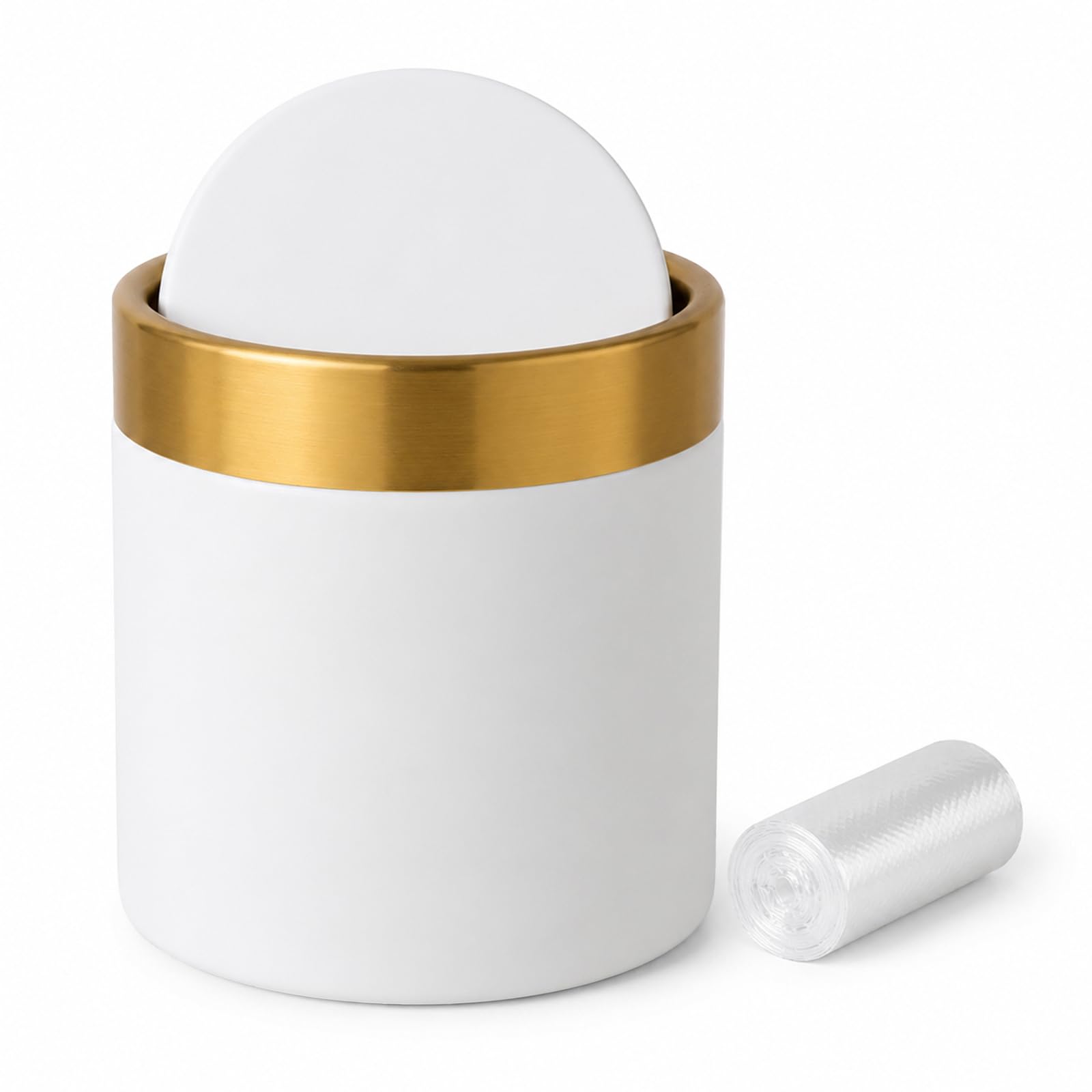 Mini Trash Can with Lid