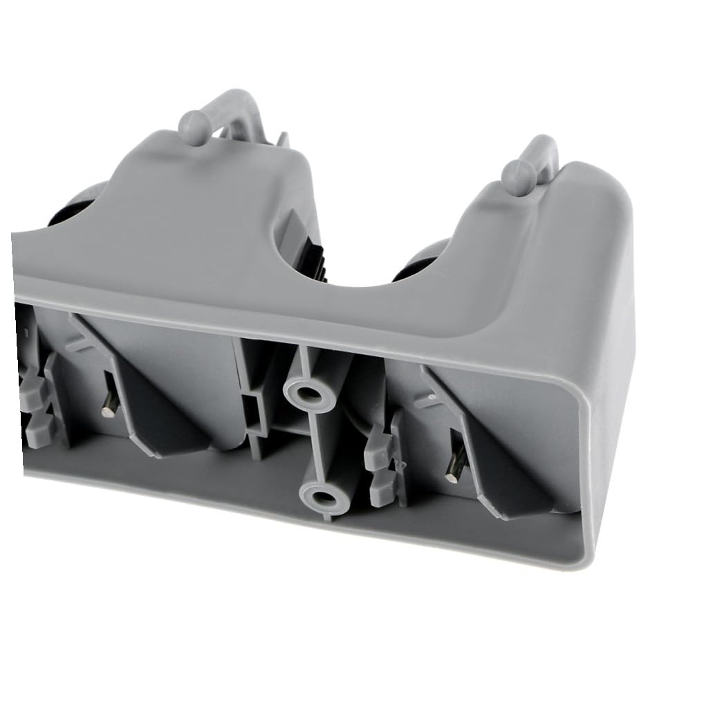 Umbrella Clip Mop Broom Holder Wall Mounted Storage Rack Ball Slots Hooks Garage Tool Storage Broom Wall Mount Grey