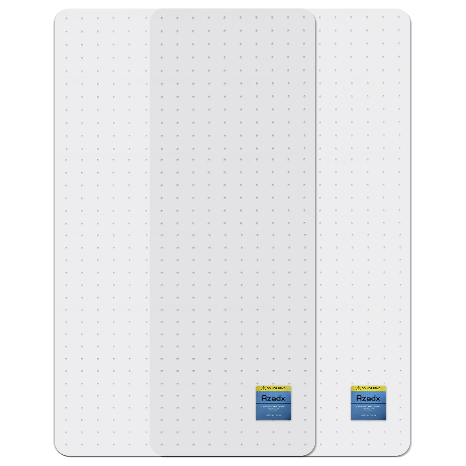 Heavy Duty Office Chair Mat for Carpet 32" x 55" Hard Material